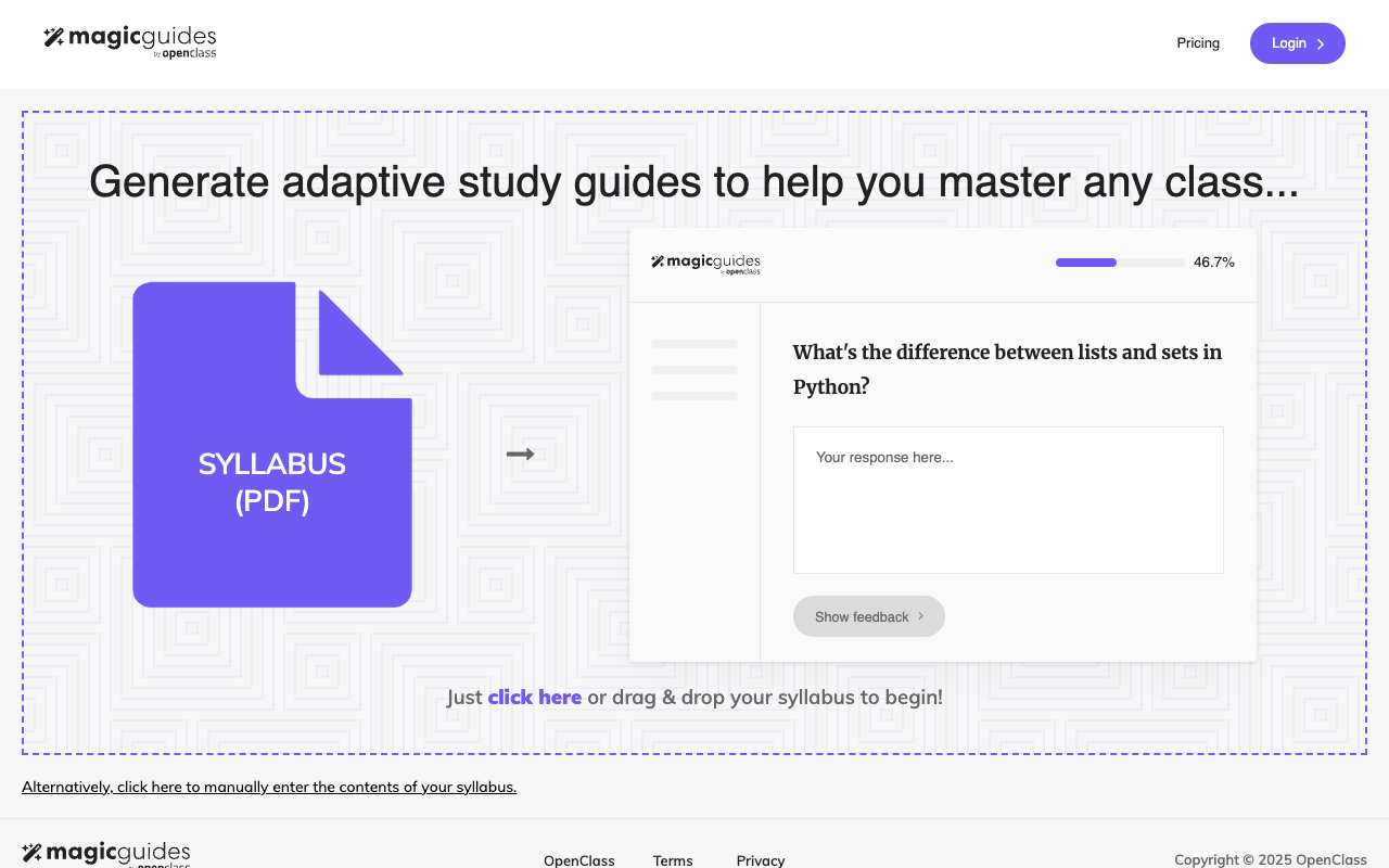 MagicGuides - Revolutionizing Study Guides for Enhanced Learning Education Technology