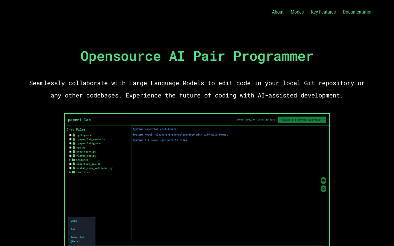 PapertLab - Your AI Coding Partner for Seamless Collaboration