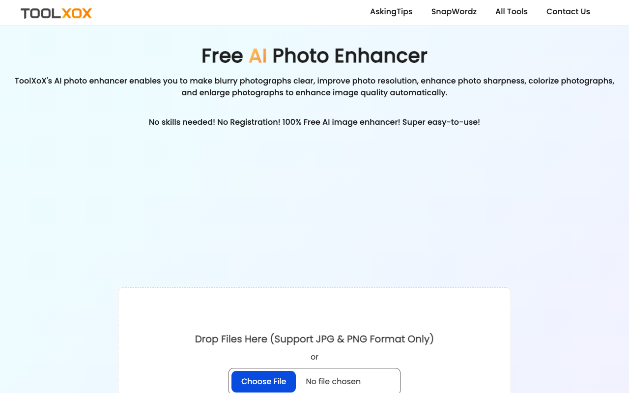 AI Image Enhancer - Enhance Your Photos with AI Technology AI Photography