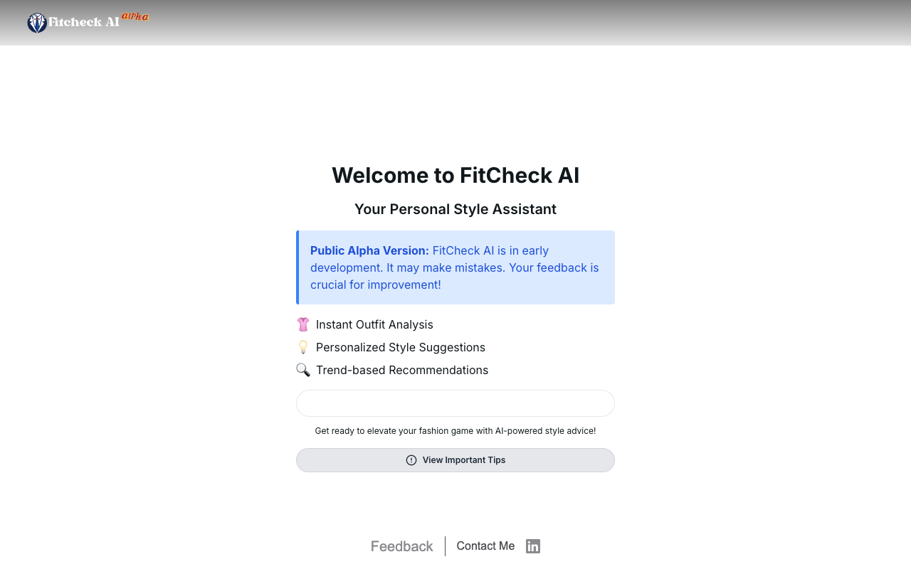 FitCheck AI - Your Personal AI Stylist