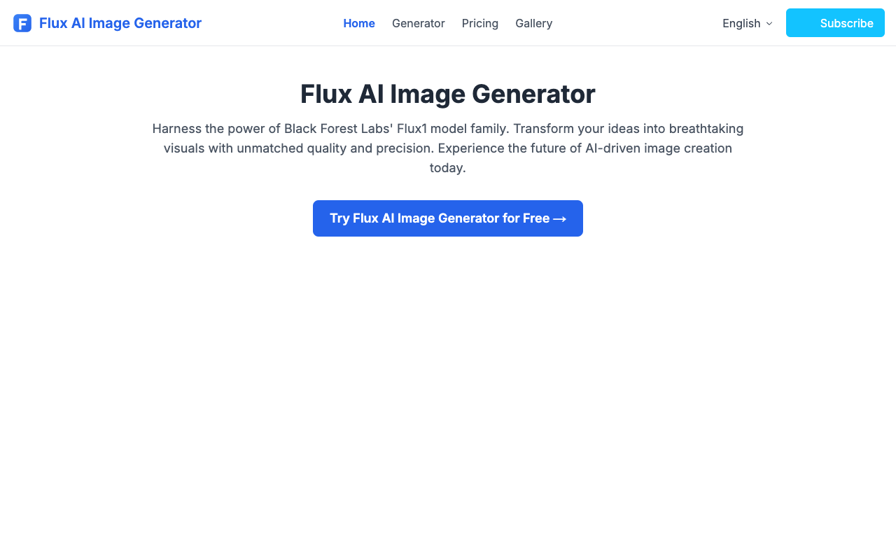 FluxImage - Revolutionizing Image Creation with Flux AI Models