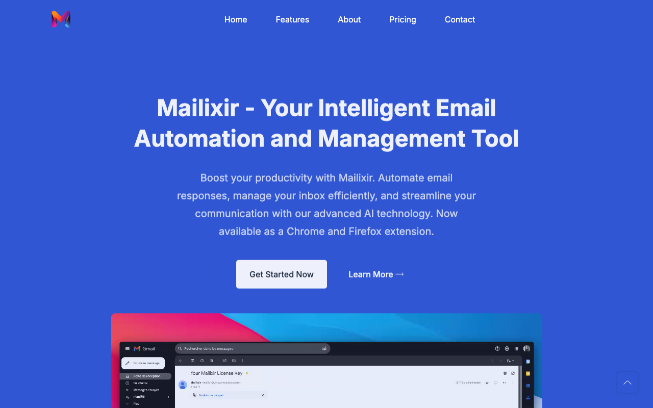 Mailixir - Your Smart Email Assistant for Enhanced Productivity