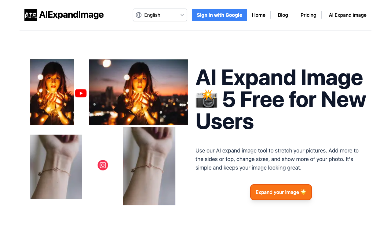 AI Image Expand - Your Free AI Image Extender