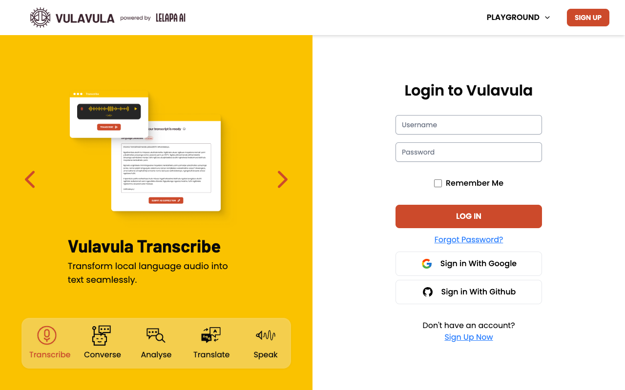 Vulavula - Africa's Leading Language Model Platform