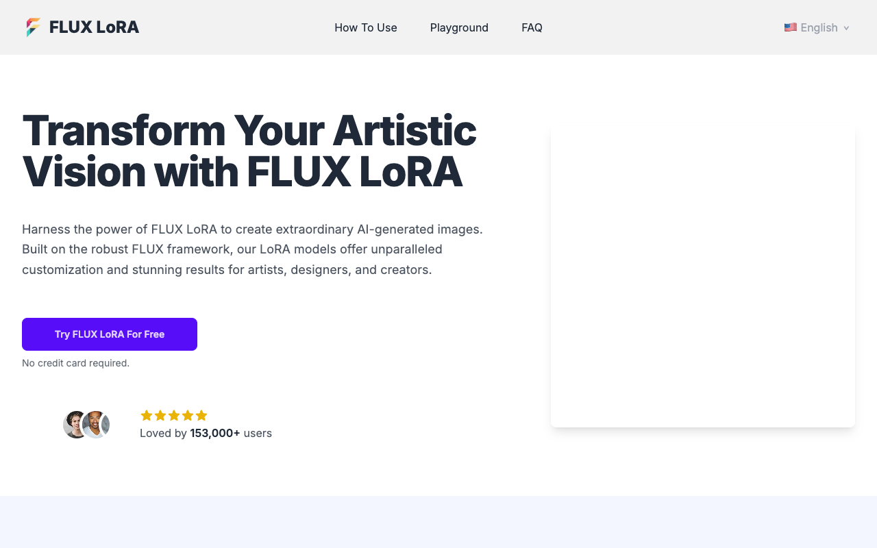 FLUX LoRA - Revolutionize AI Image Generation