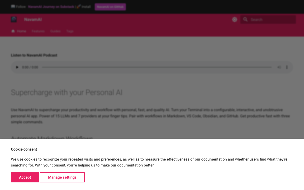 NavamAI - Supercharge your Terminal with AI