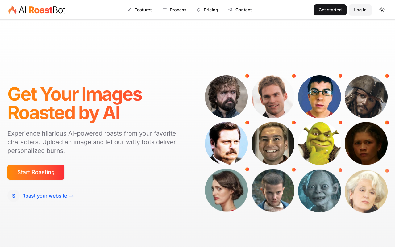 AI RoastBot - Experience Hilarious AI-Powered Image Roasting