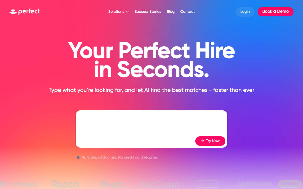Perfect - AI-Powered Platform for Efficient Talent Sourcing
