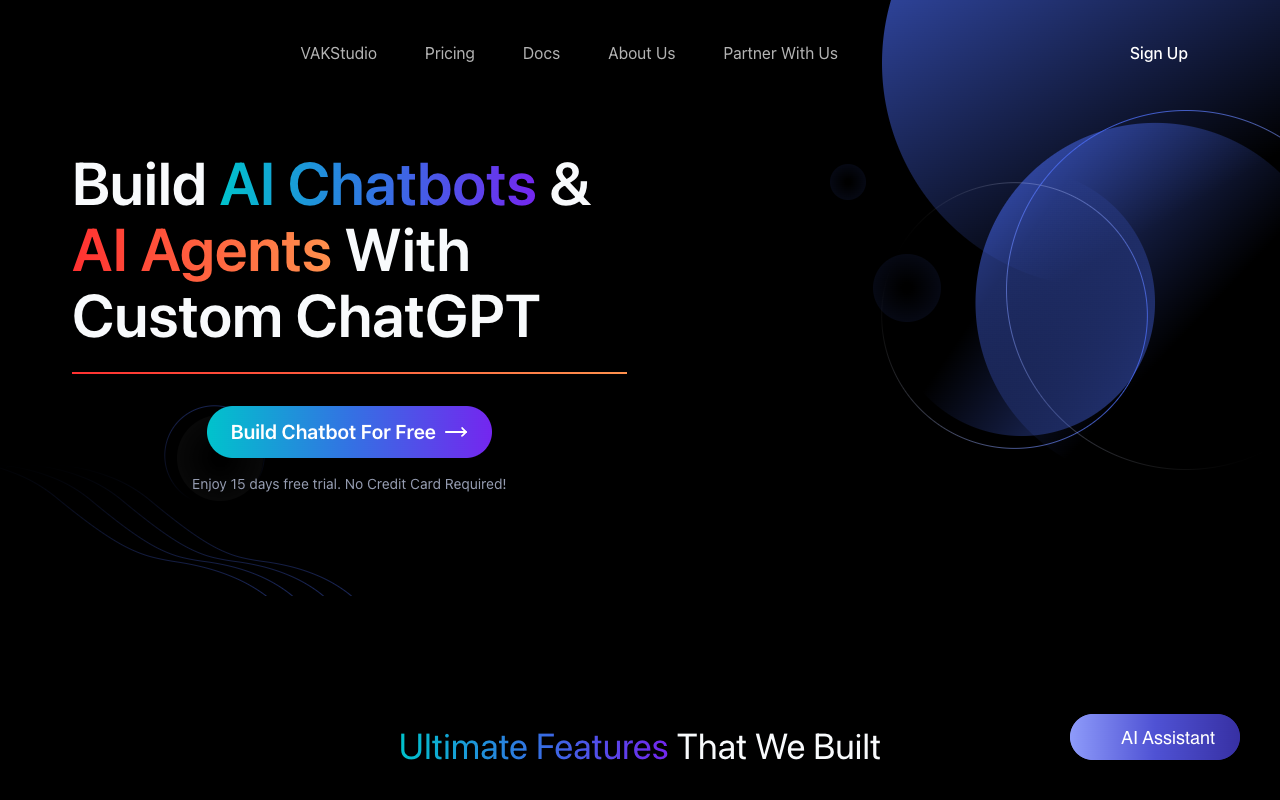 VAKX - Build Your Own No-Code AI Chatbot