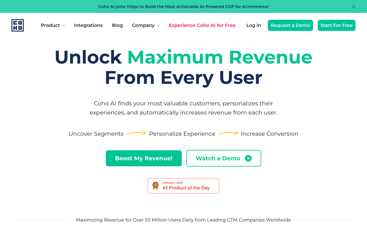 Coho AI - Boost Conversion Across The Customer Journey