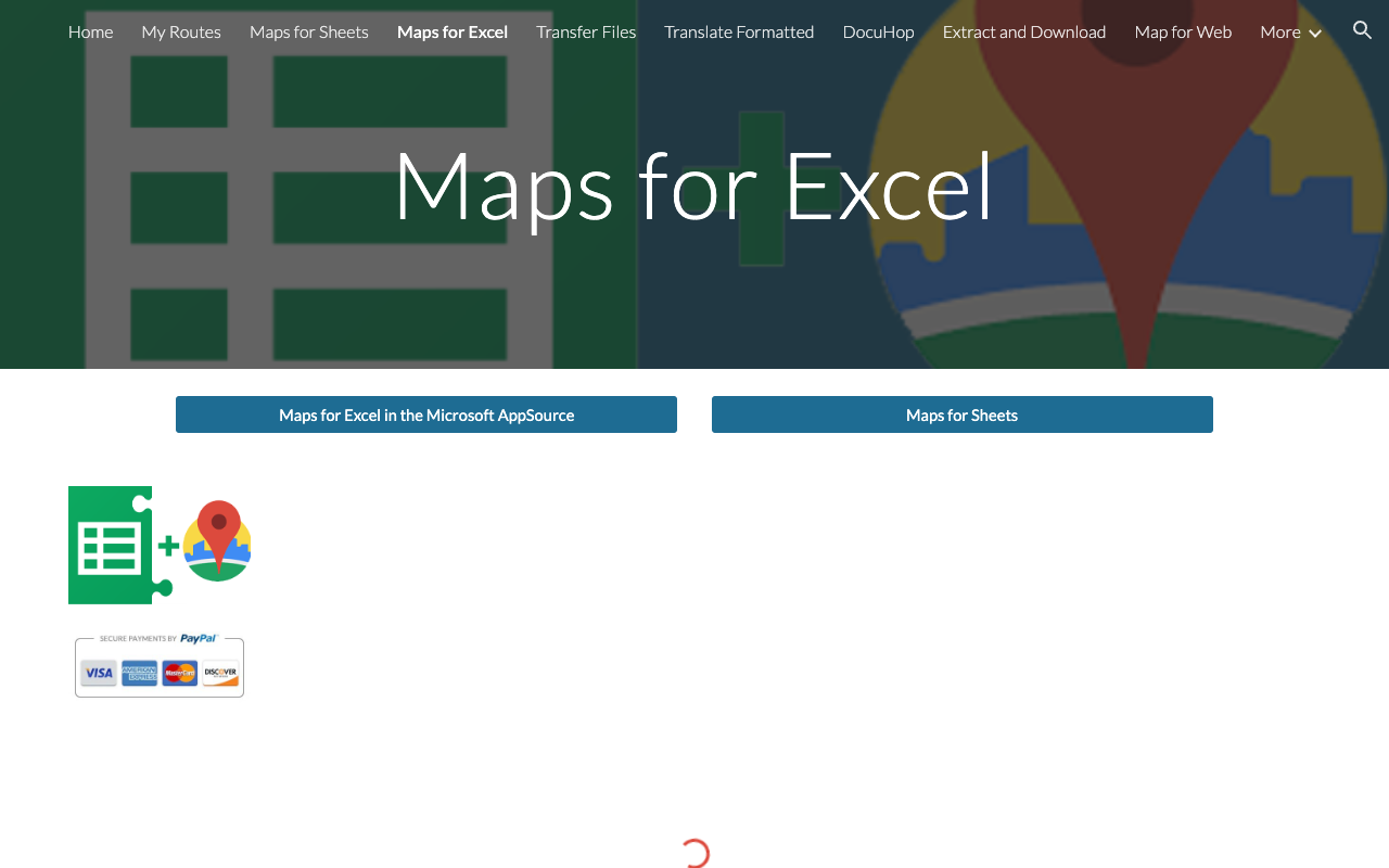 Maps for Excel - Enhance Your Spreadsheets with Geocoding and Mapping Features