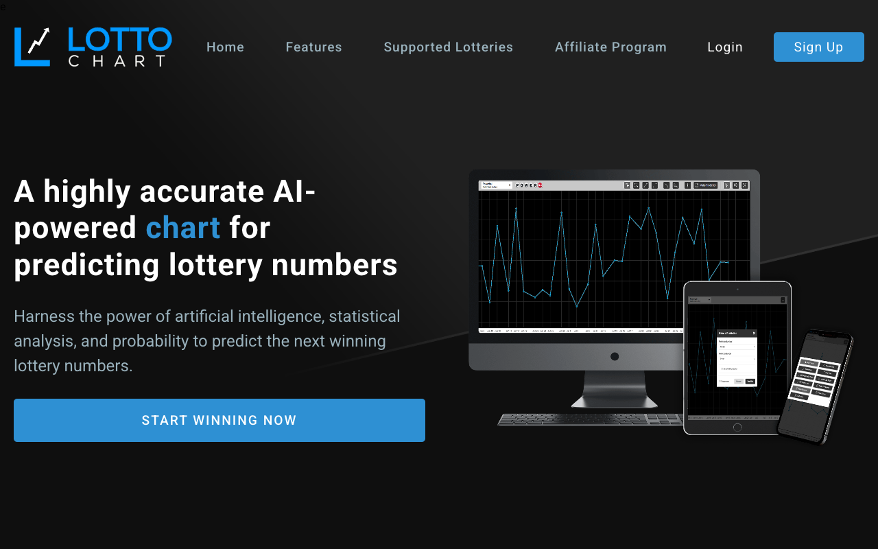 Lotto Chart - AI Predictions for Winning Lottery Numbers