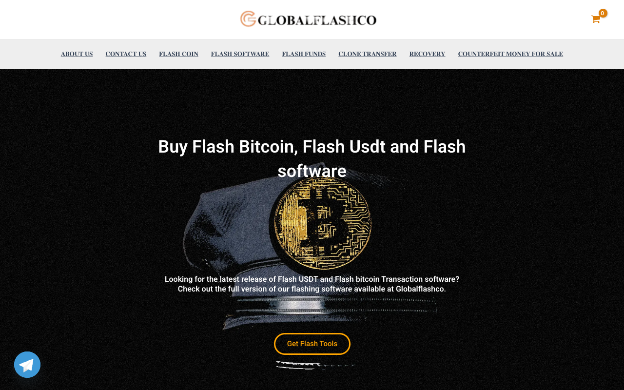 Global Flash Coin - Simplify Fake Bitcoin Transactions