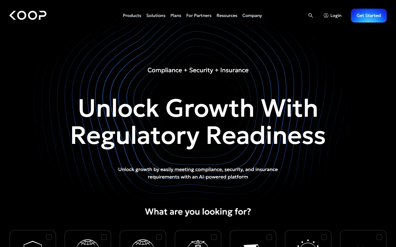 Koop.ai - Simplifying Tech Compliance, Security, and Insurance Needs
