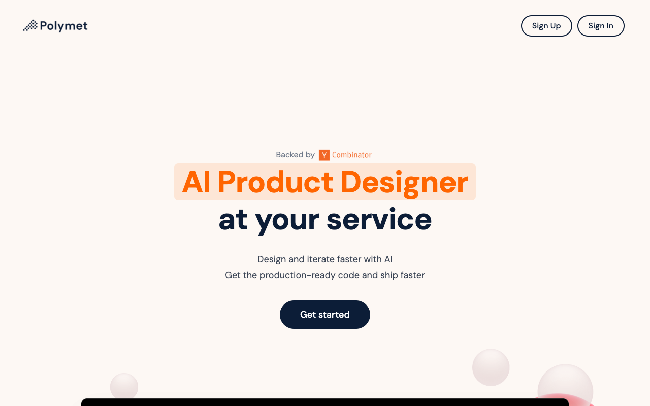 Polymet - Your AI-Powered Design and Prototyping Solution