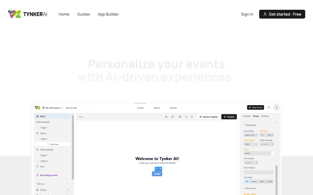 Tynker AI - Revolutionizing Event Experiences with AI