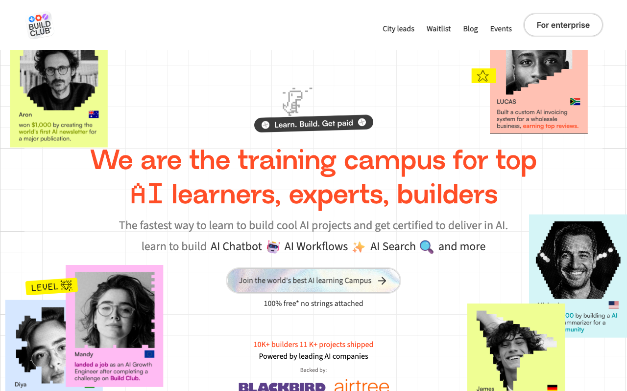 Build Club - The Hub for Elite AI Builders