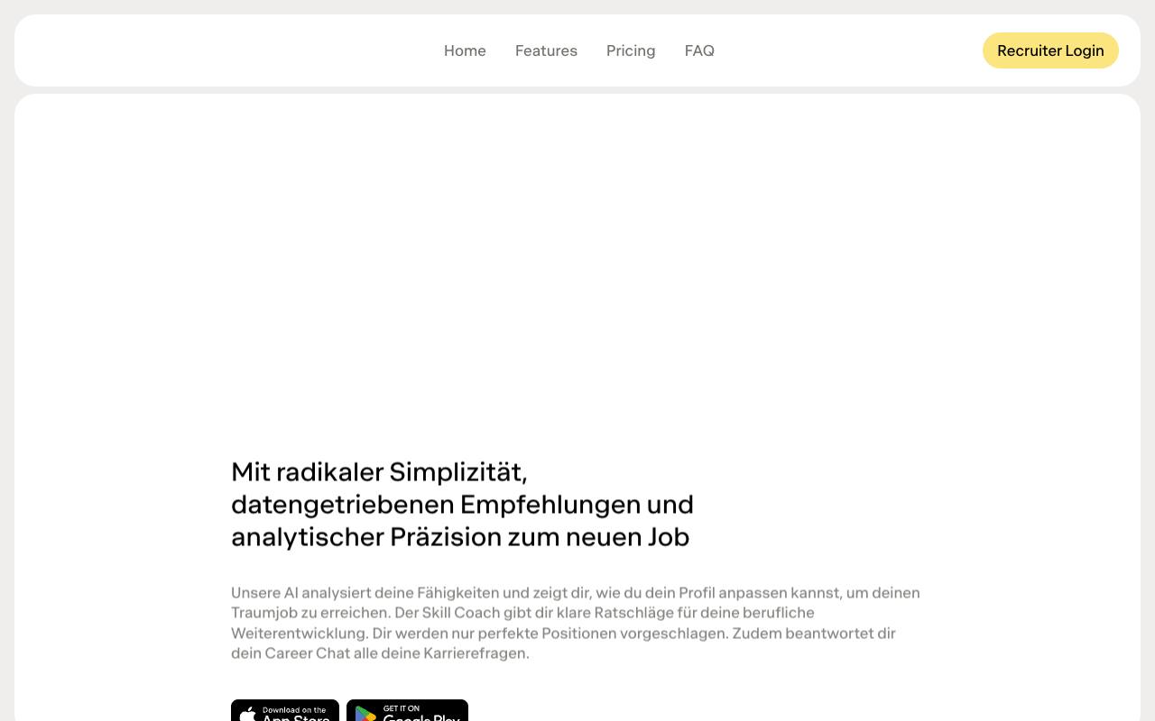 Justmatch - AI-Powered Job Matching Platform AI Job Matching