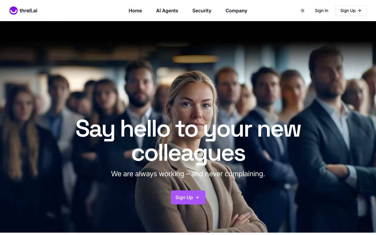 Threll.ai - Revolutionizing Business Operations with Autonomous AI Agents AI Automation Productivity