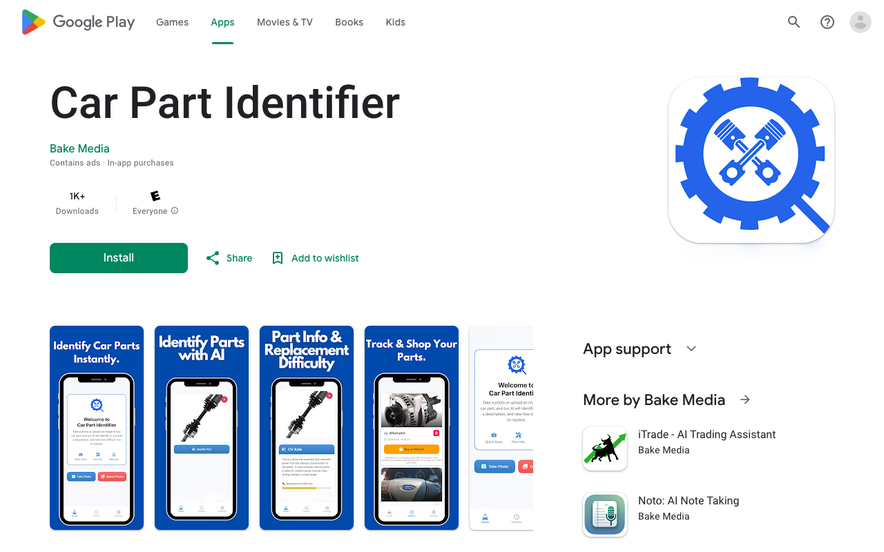 Car Part Identifier - Streamlining Car Repairs with AI-Powered Precision