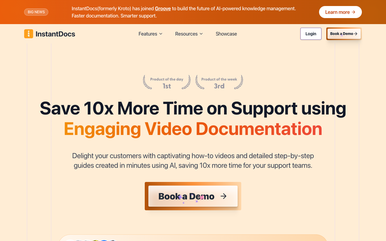 Kroto - Simplify Your Product Documentation with Multilingual AI Video Guides