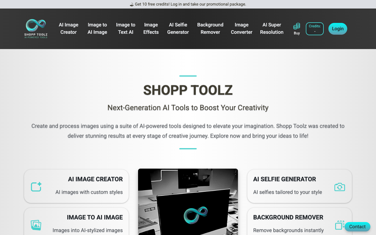 Shopp Toolz - Next-Generation AI Tools to Enhance Your Creativity