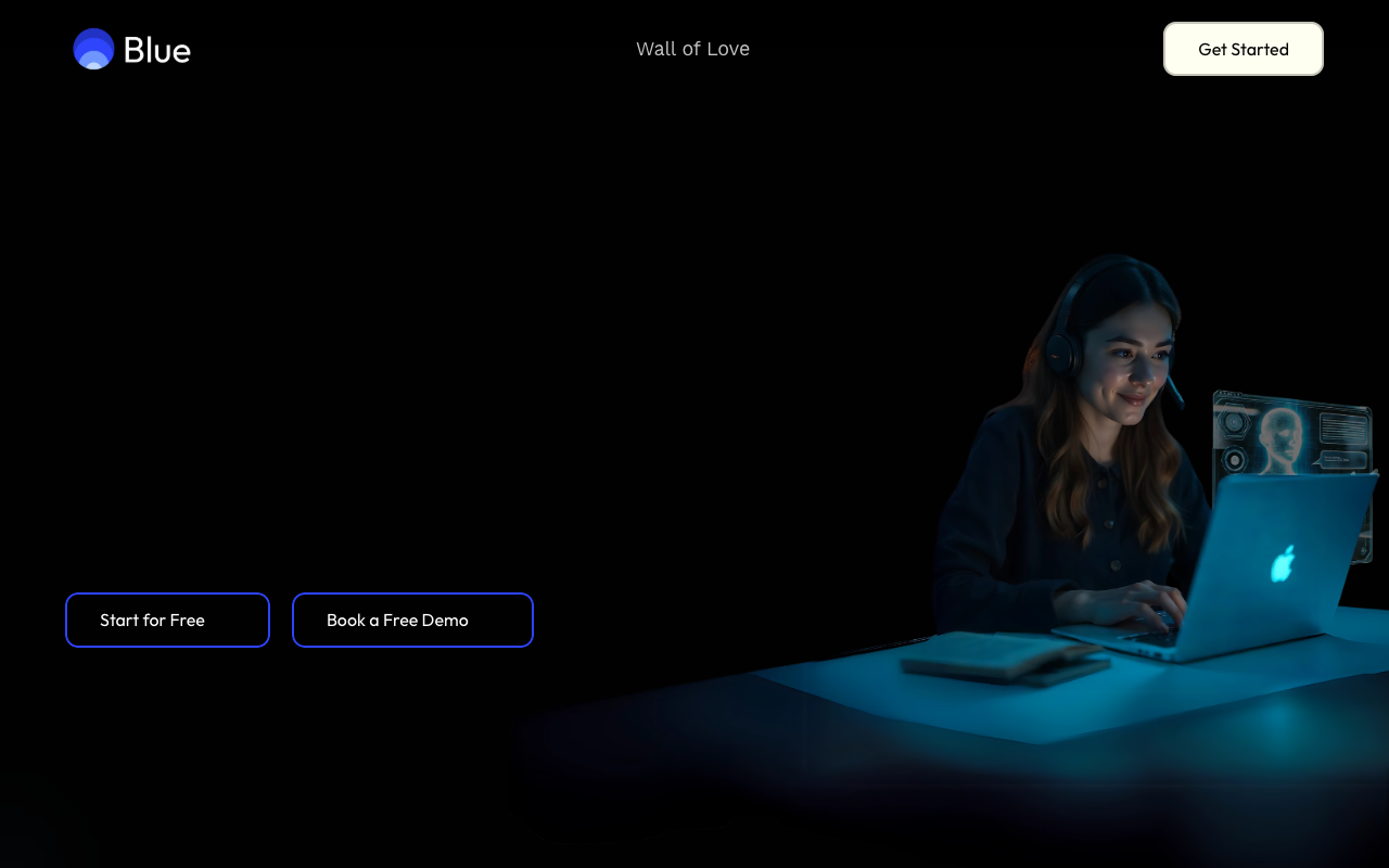 Blue - AI-Powered Sales Coaching Platform