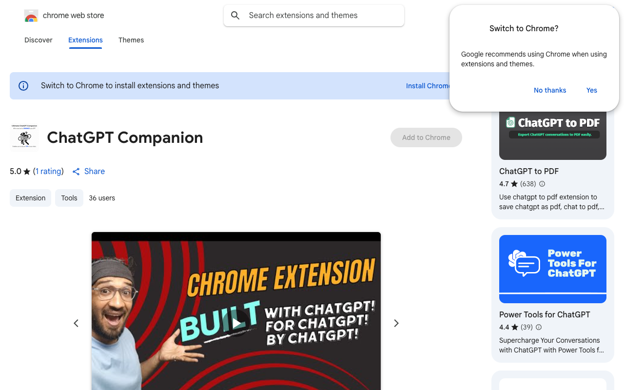 ChatGPT Conversation Manager - Simplify and Enhance Your ChatGPT Conversations