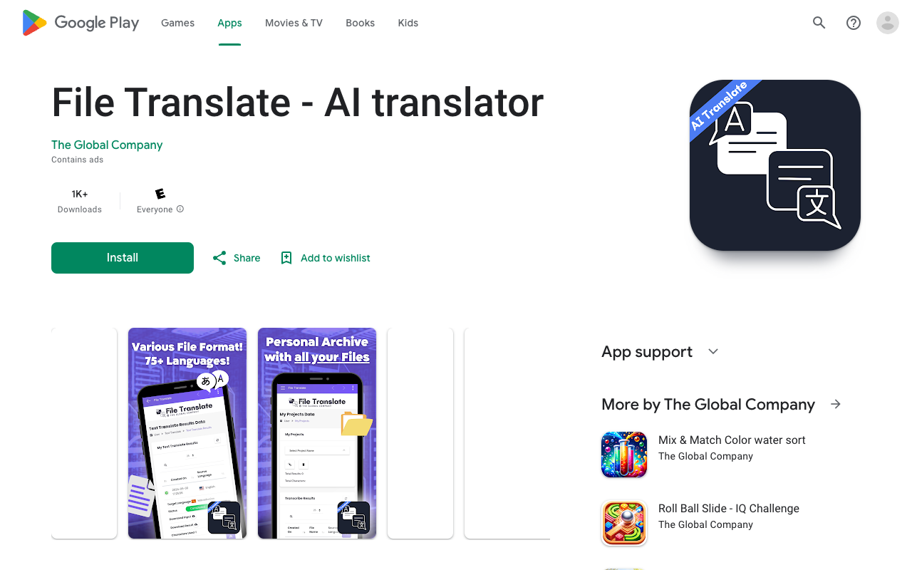 File Translator AI - Advanced AI Translation Service for Files AI Translation