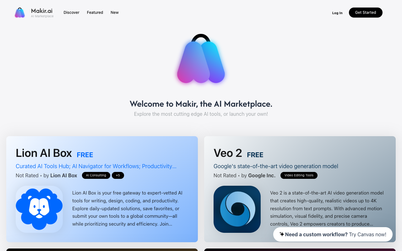 Makir.ai - The AI Marketplace