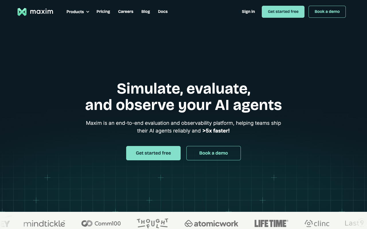 Maxim - Enhance Your AI Products Quickly with Maxim Platform