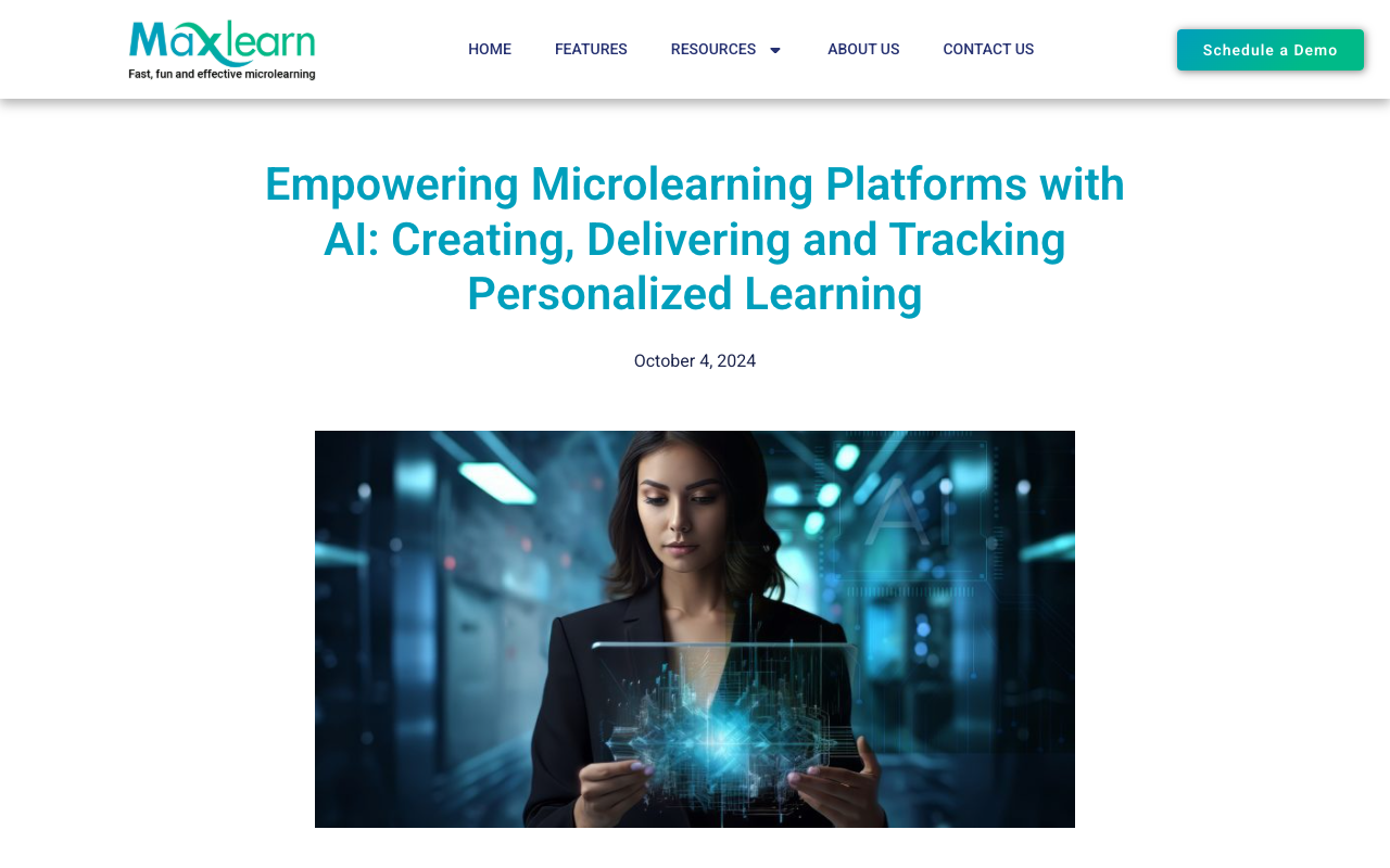 MaxLearn - Revolutionizing Microlearning with AI