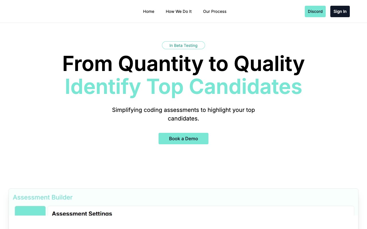 NextPrep - Streamlining Candidate Evaluation with AI-Powered Code Screens