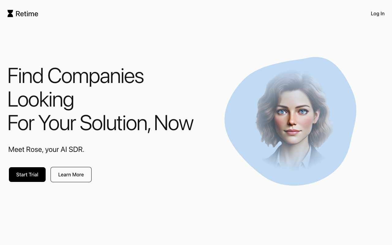 Retime AI - Your Solution for Finding Companies in Real-Time
