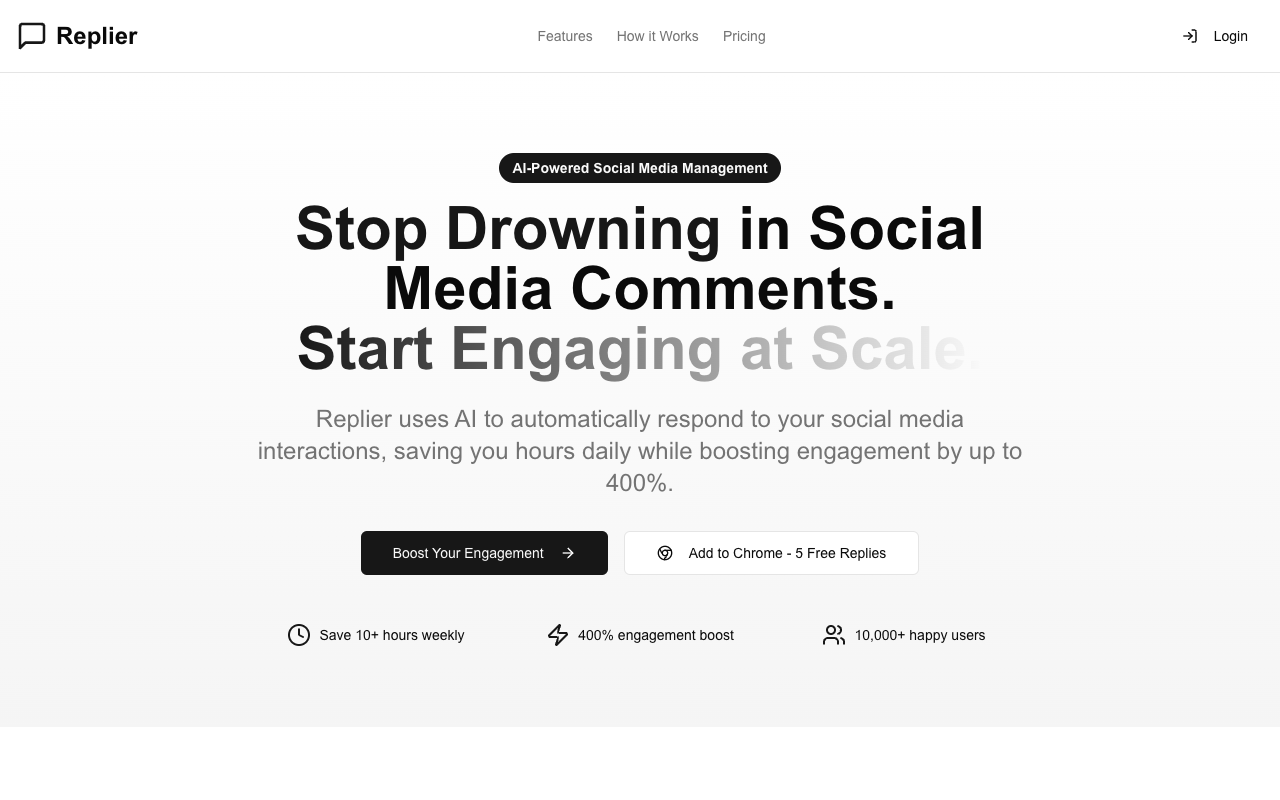 AI Social Replier - Revolutionizing Social Media Engagement with AI-Powered Responses