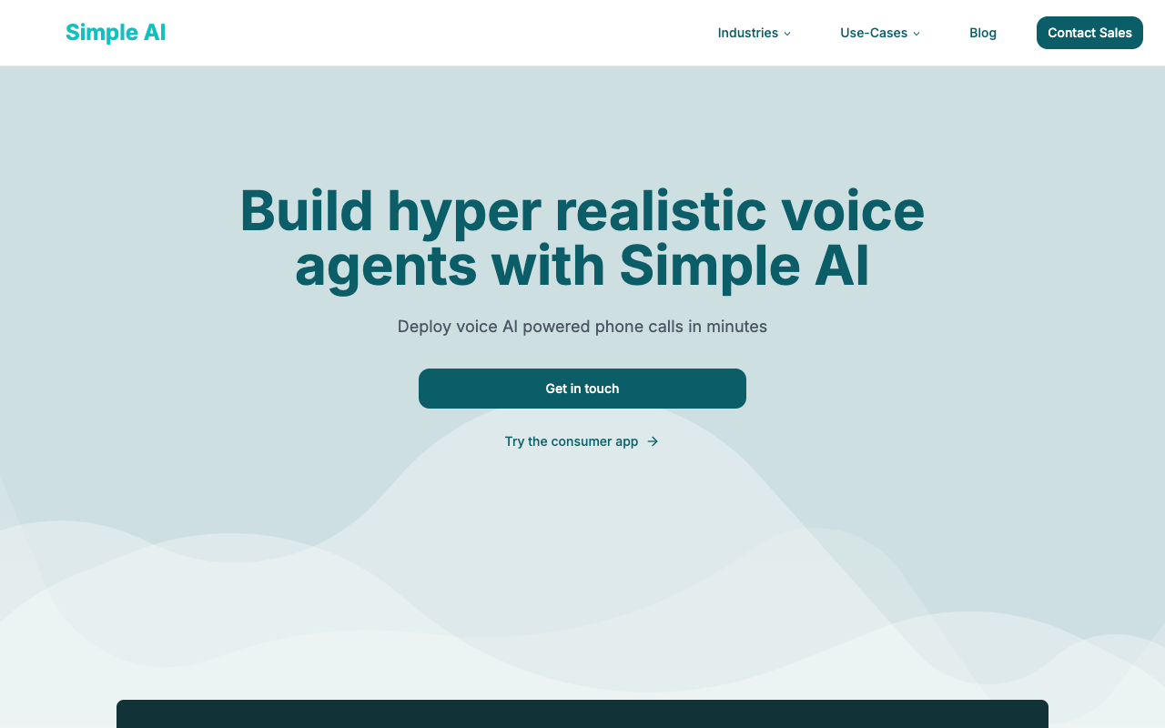 Simple AI Phone Assistant - Your Personal AI Calling Assistant