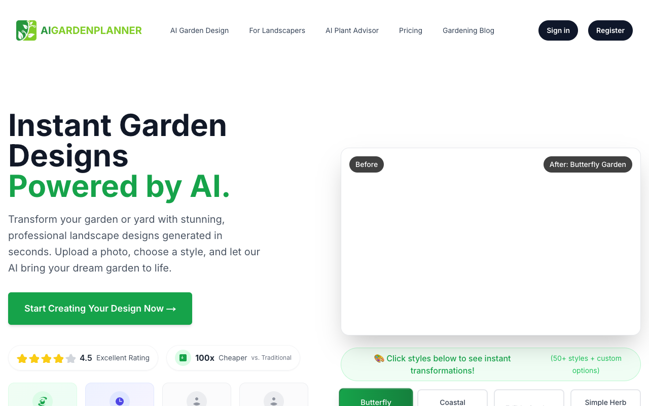 AIGardenPlanner - Your Ultimate AI Garden Design Solution