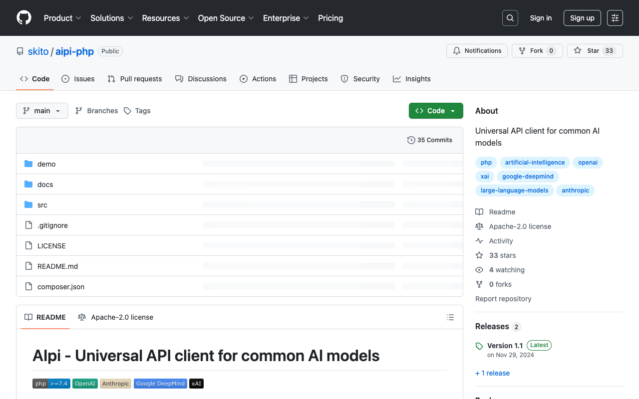 AIpi - Simplify AI Model Interaction with Universal API Client