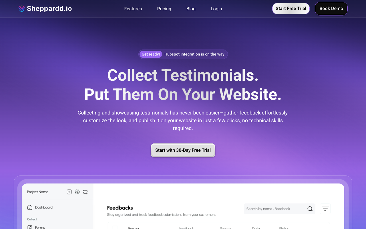 Sheppardd - Revolutionizing Customer Feedback Management with AI Technology