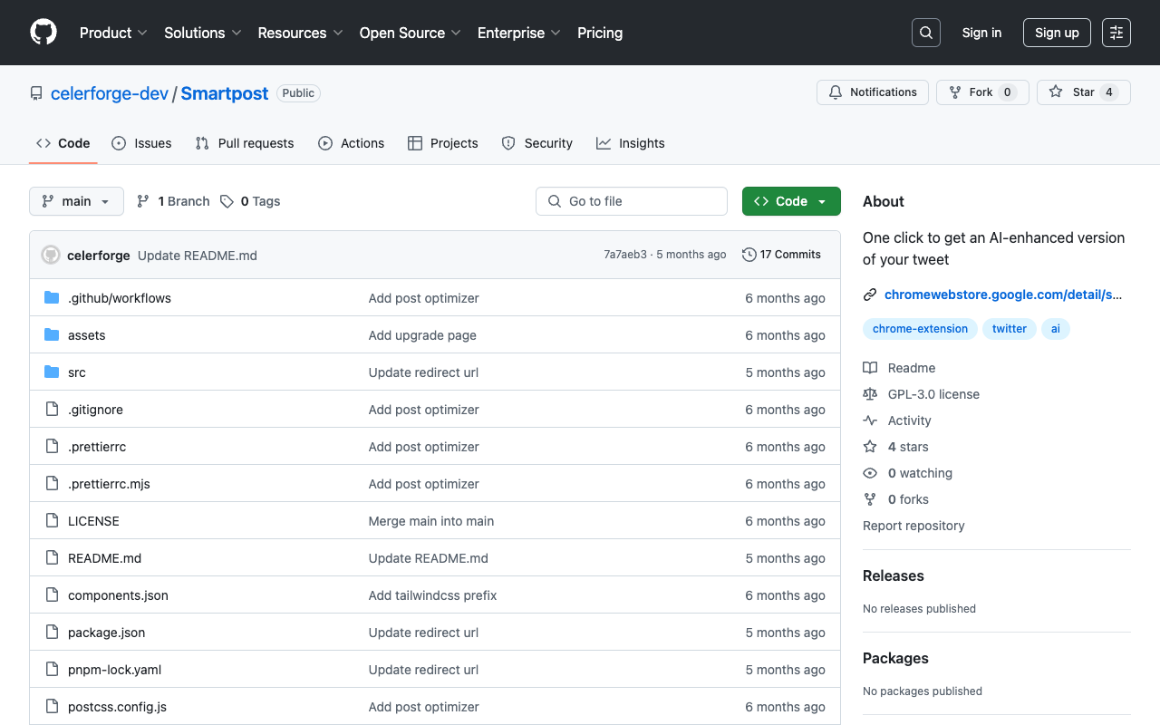 Smartpost - Enhance Your Tweets with AI in One Click