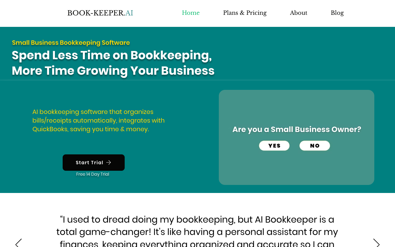 AI Bookkeeper - Automating Bookkeeping for Business Growth