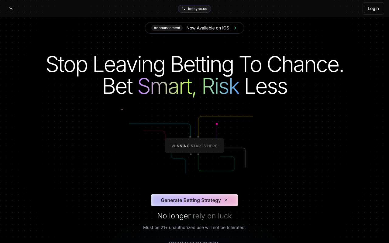 Betsync - Your Sports Betting Research Assistant