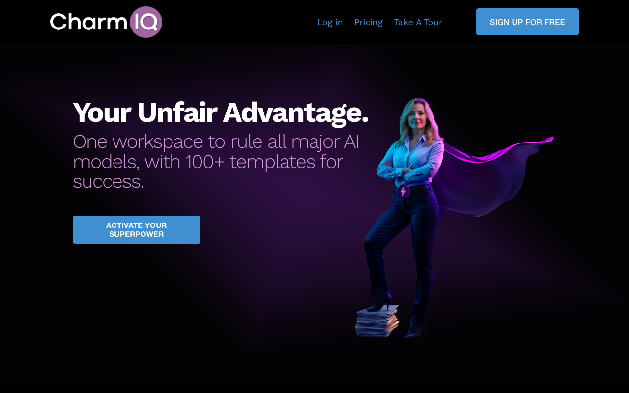 CharmIQ - Your All-In-One AI Workspace with 100+ Templates