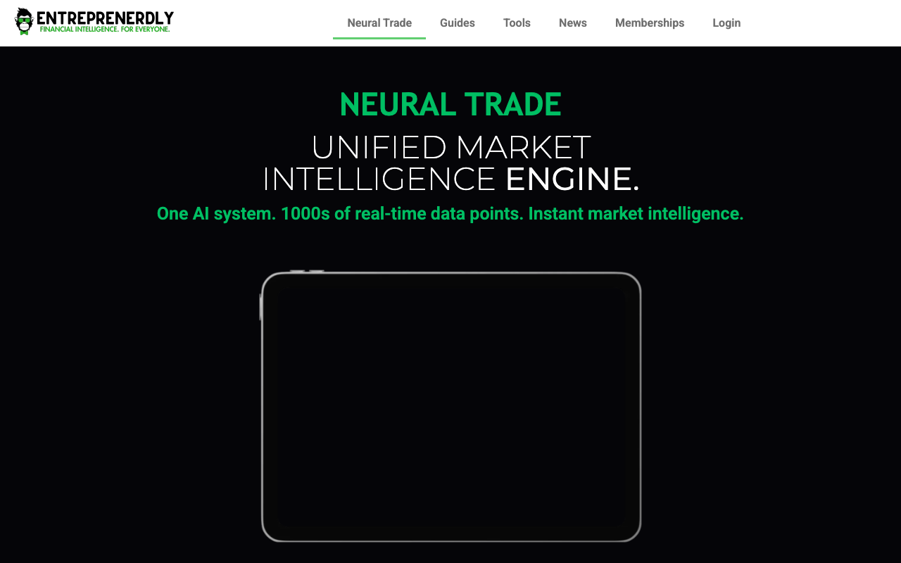 Neural Trade - AI-Driven investment research for better trading decisions