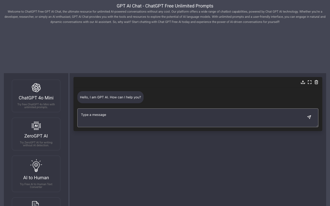 ChatGPT Free Unlimited - Your Ultimate AI Chat Companion