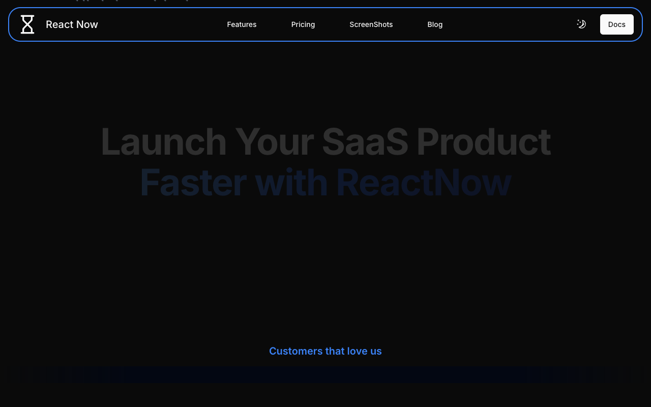 React Now - The Solid Next.js / React Starter Kit