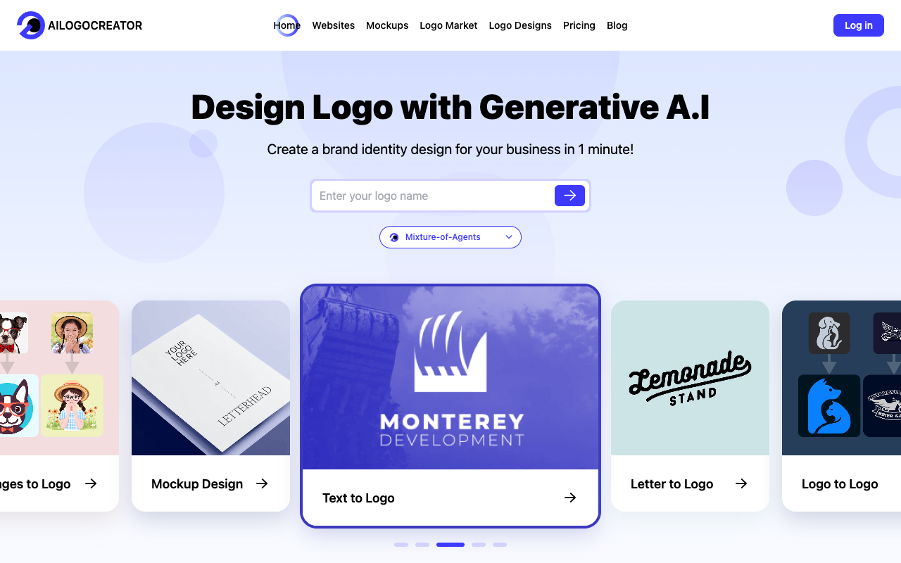 AILogoCreator - Your AI Logo Generator and Maker