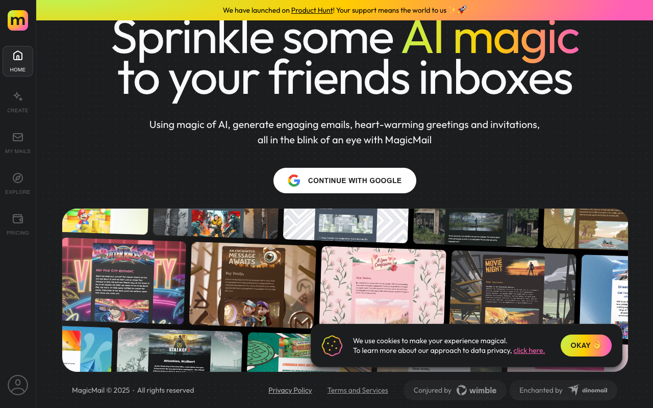 MagicMail - Your AI-Powered Email Generation Tool