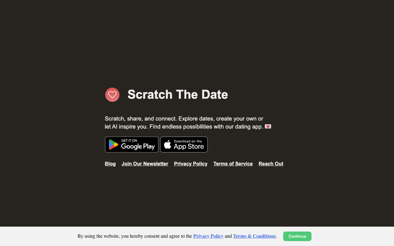 Scratch The Date - Unveil Creative Date Ideas with a Scratch