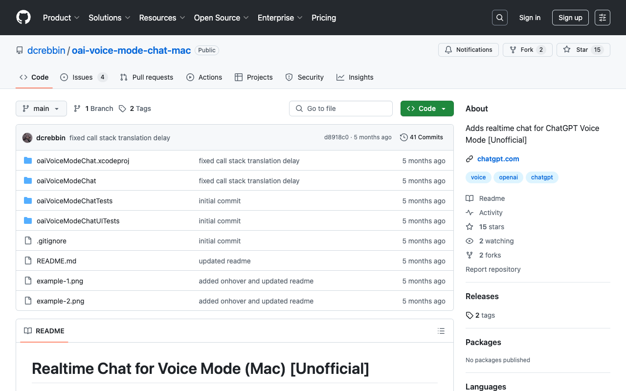 Voice Mode Chat - Enhancing Chat Experience in ChatGPT Voice Mode